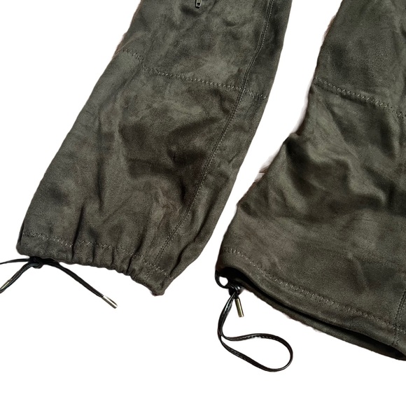 LILIANA BROWN “KENZY-6” OVER THE KNEE CHUNKY HEEL BOOT WITH DRAWSTRING SIZE 7.5 - Picture 7 of 11